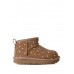 UGG μπότα Mini Shiny Dots χαμηλη παιδικη 1180422T-CHE καφε